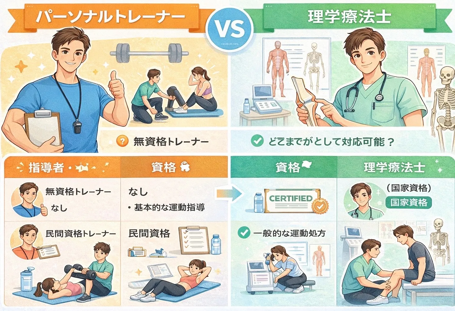 無資格でもできるパーソナルトレーニング