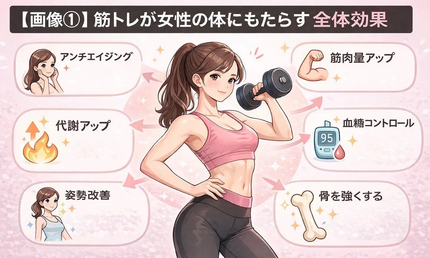 女性こそ筋トレを進める理由