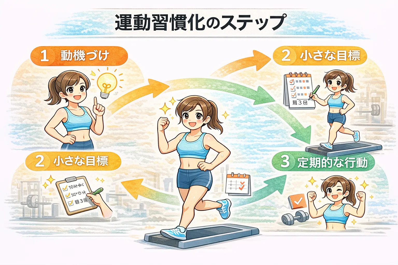 運動を習慣化するコツ