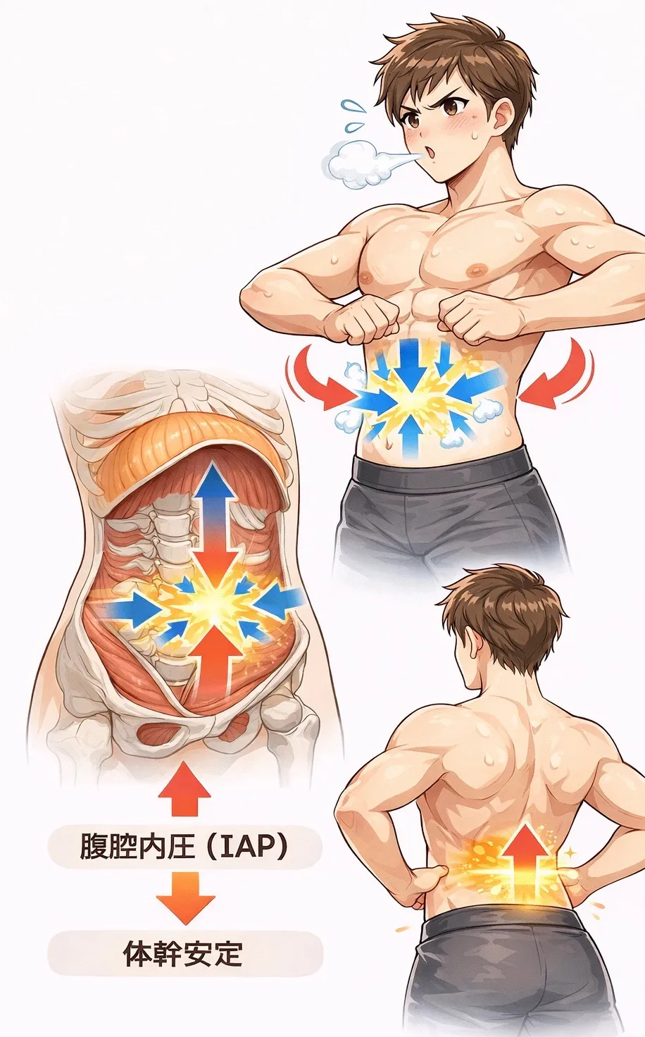 「腹圧（体幹の内側からの安定）はなぜ重要なのか？」
