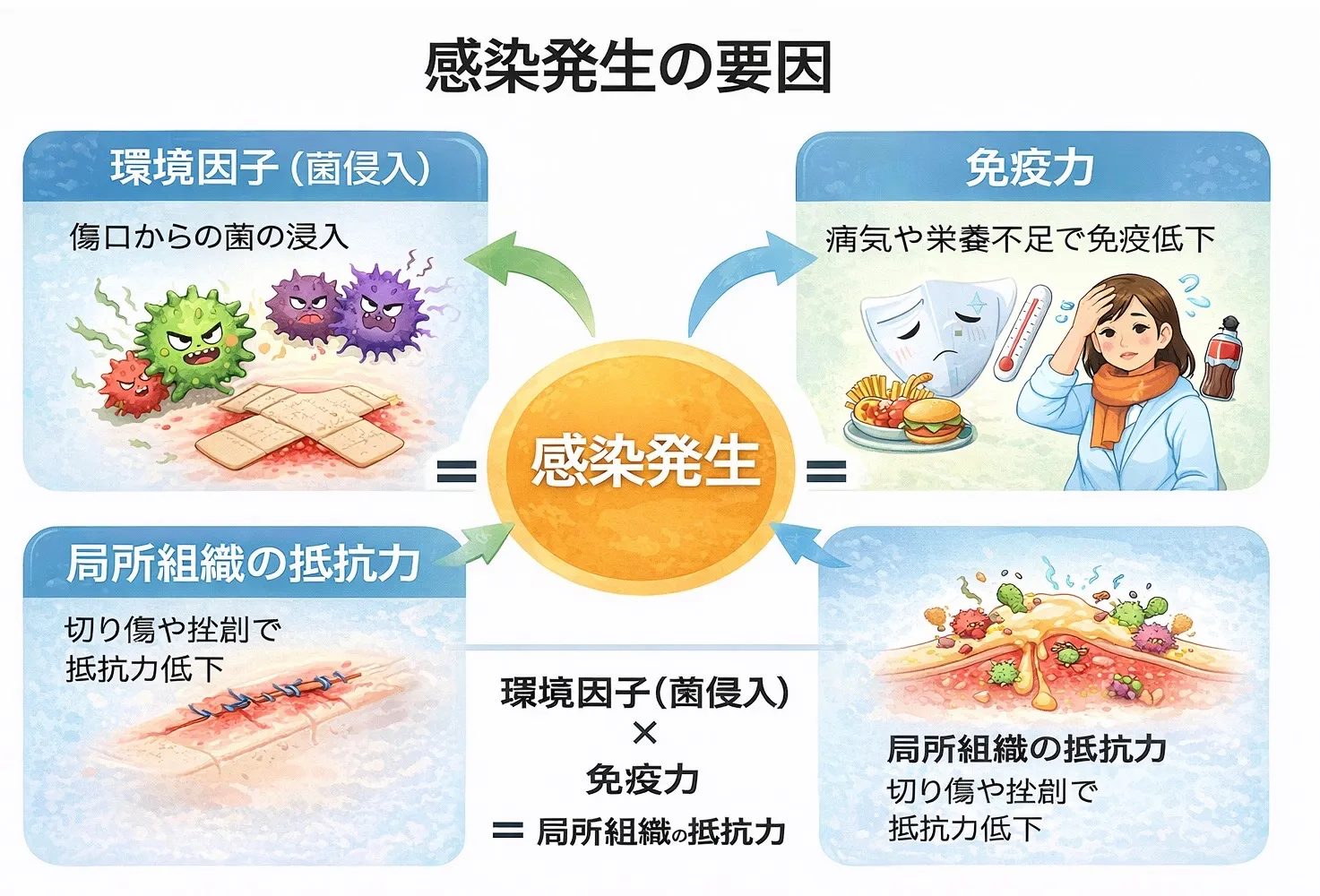 美容整形後の感染は筋トレで予防できる？