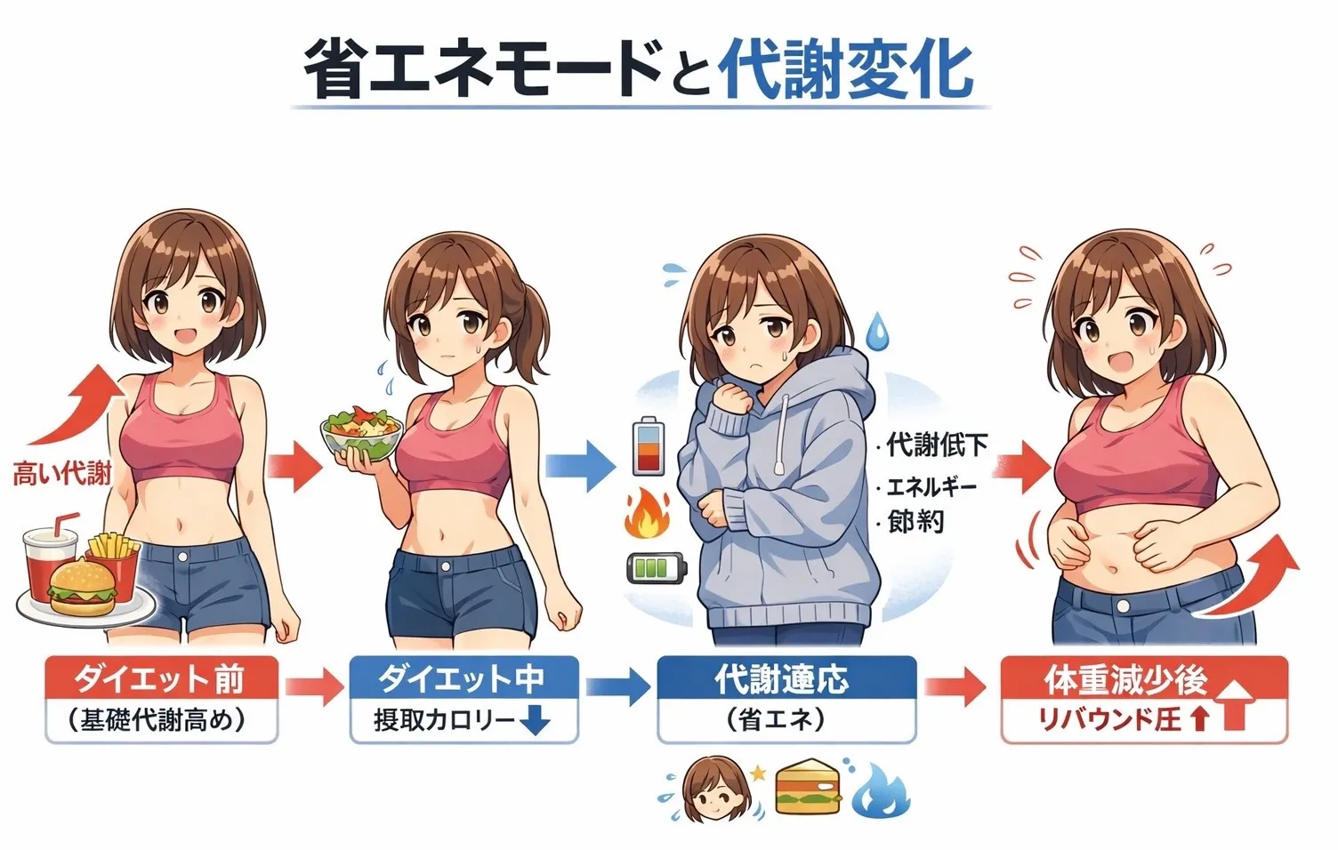 なぜリバウンドが生じてしまうのか?