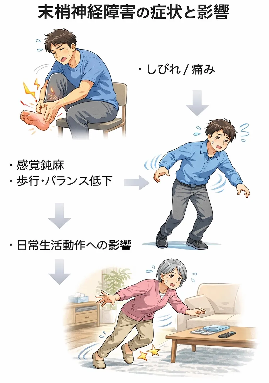 末梢神経障害に対する運動療法