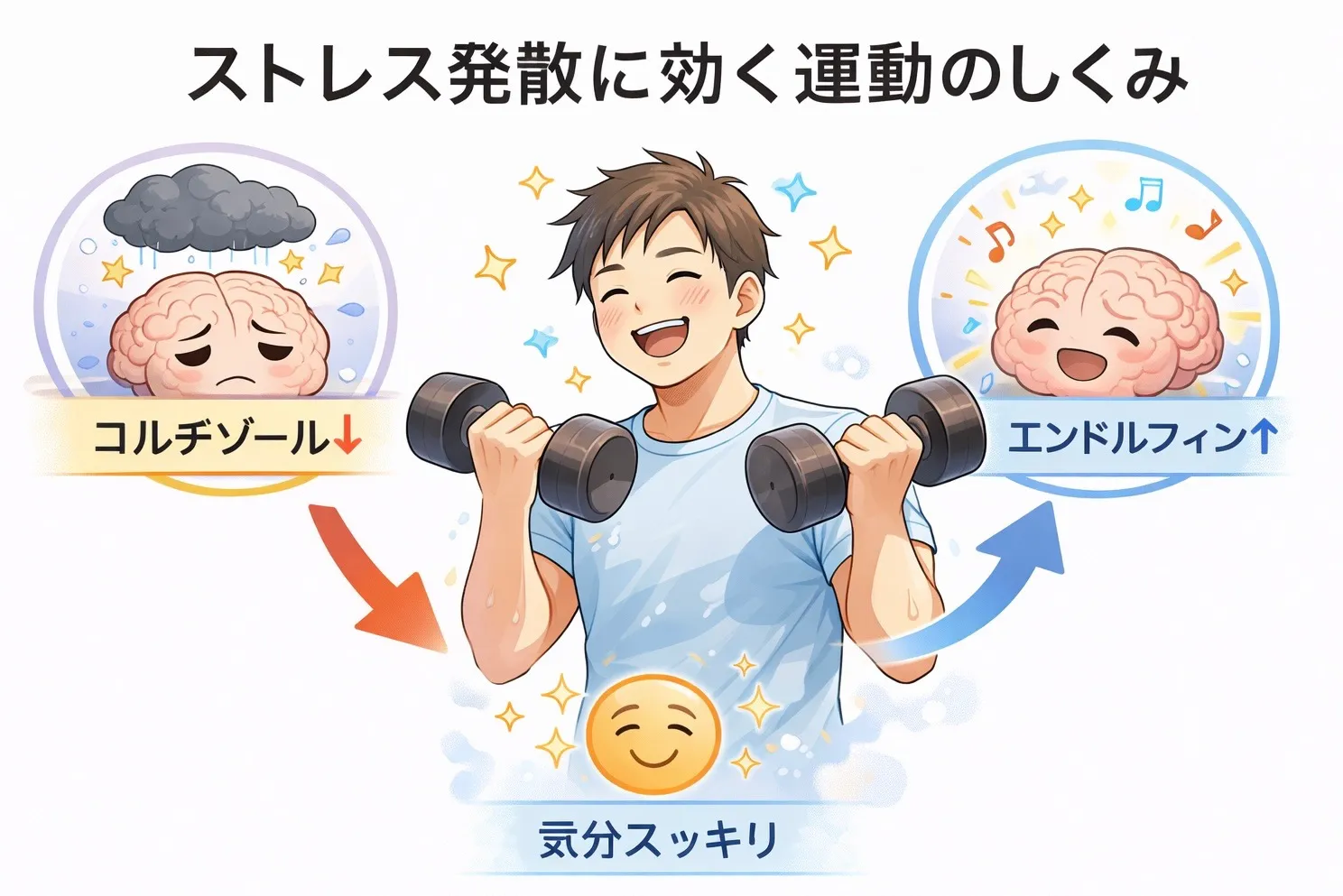 ストレス発散できてますか？