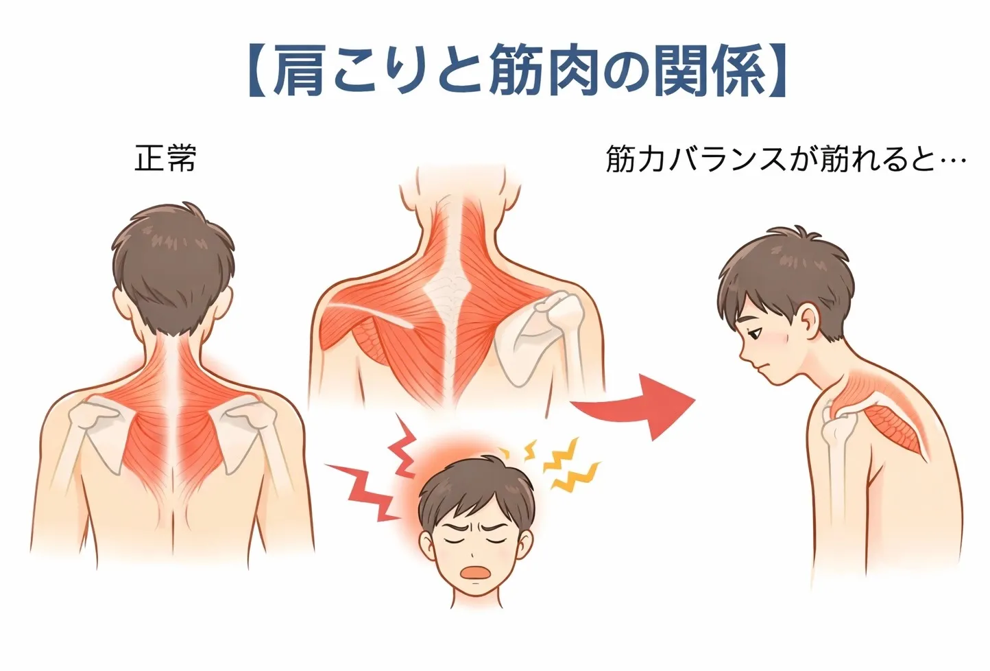 肩こりと筋トレ