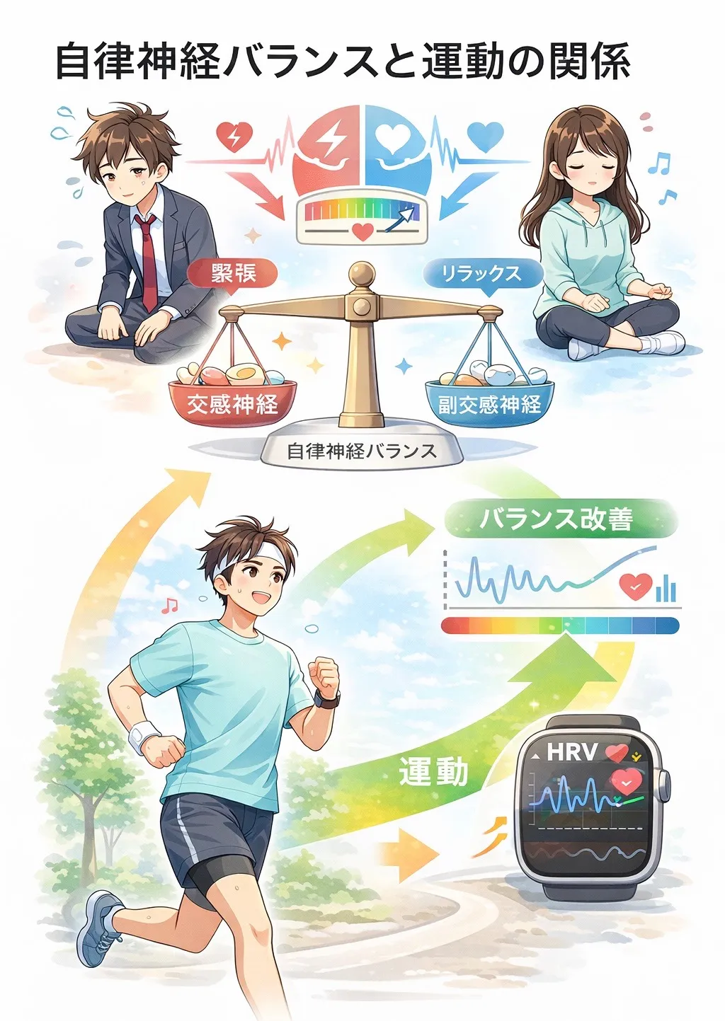 筋トレが自律神経障害に効果的な理由