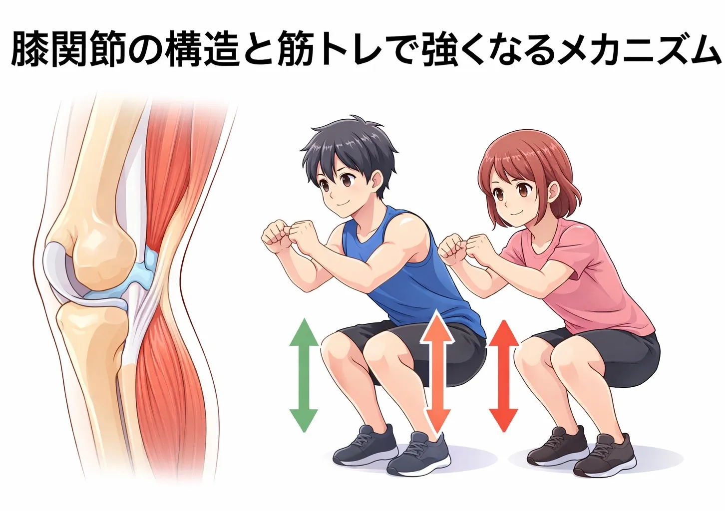 膝痛の予防に筋トレが重要な理由
