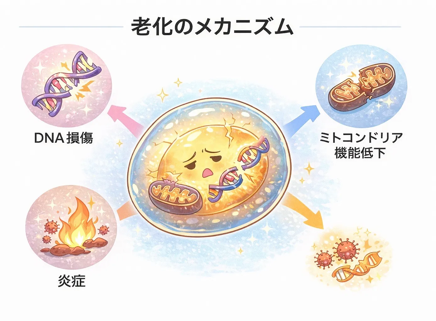 老化は病気？医学的に考える「加齢」と身体の変化