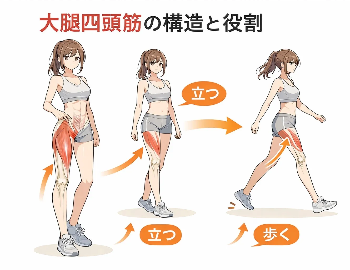 大腿四頭筋と寿命の関係
