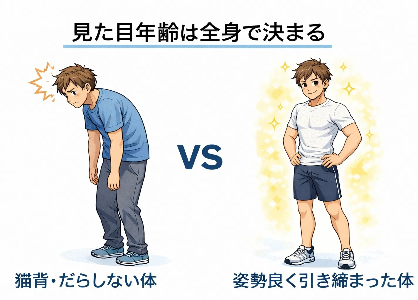 見た目年齢と筋トレの関係