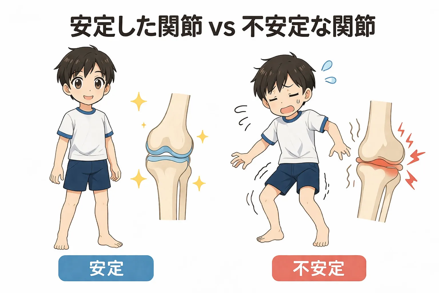 関節不安定性とは?