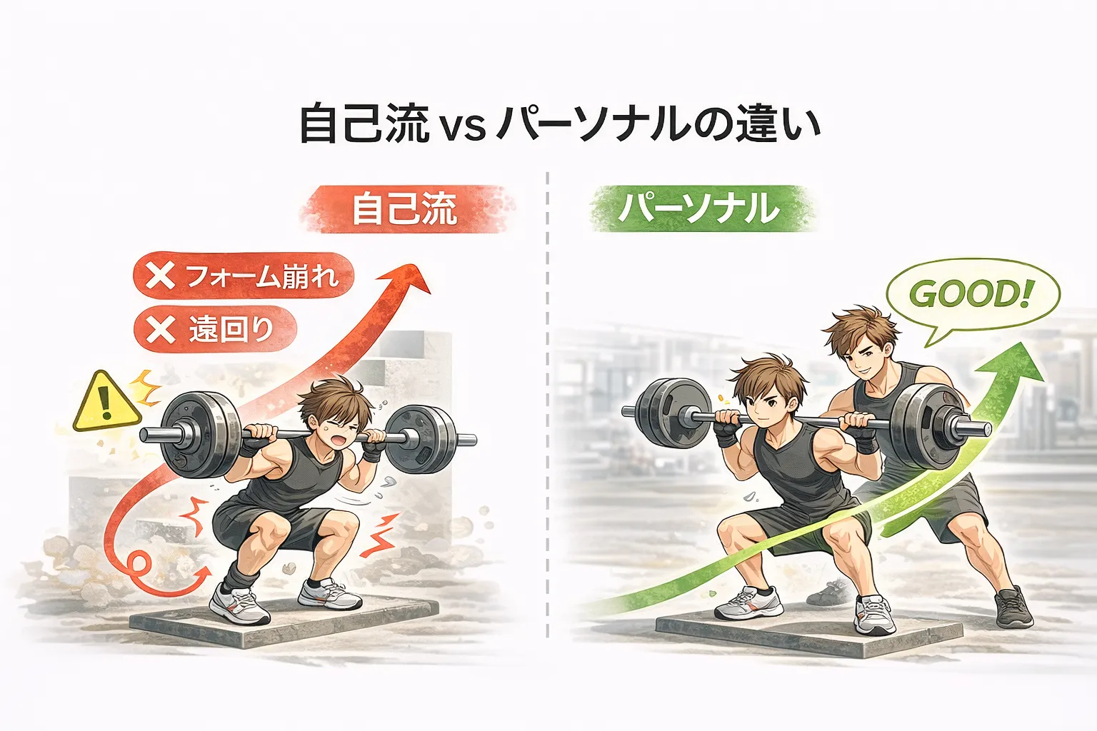 なぜパーソナルトレーニングは効率が良いのか?