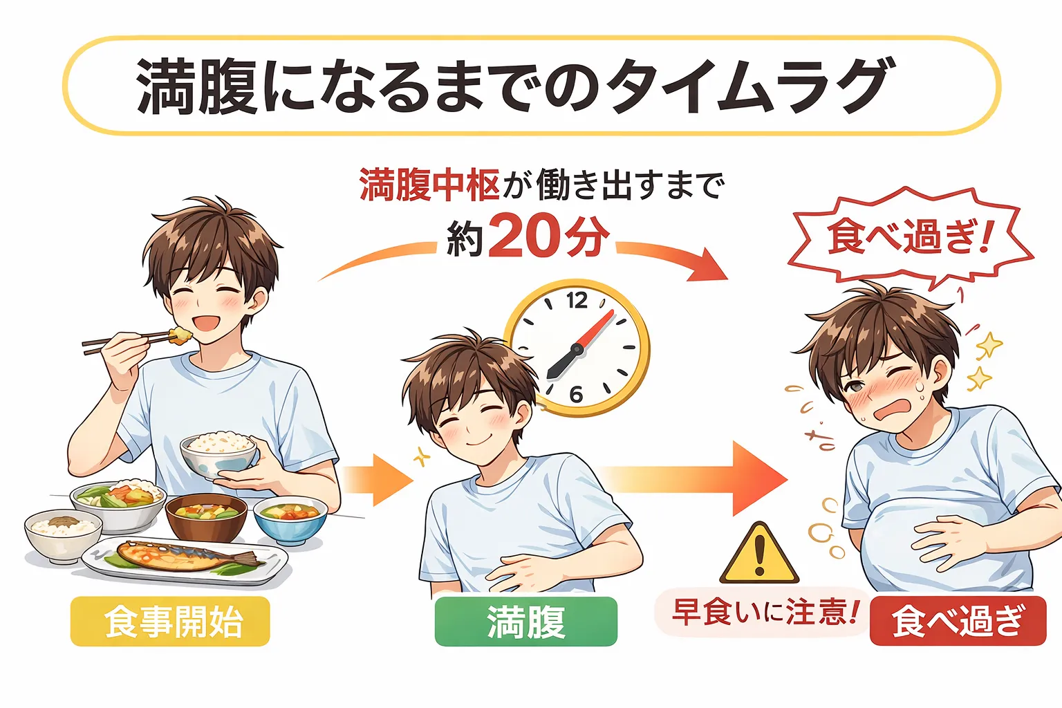 満腹はなぜ不健康なのか？