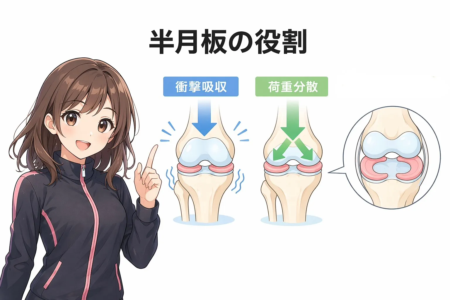 半月板損傷後の筋トレの有用性