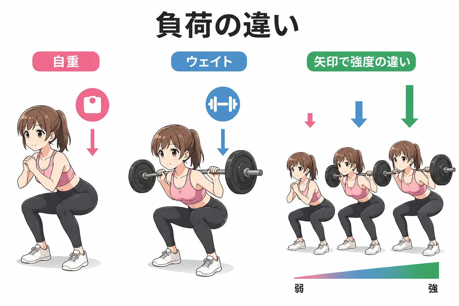 自重エクササイズで筋トレは非効率？