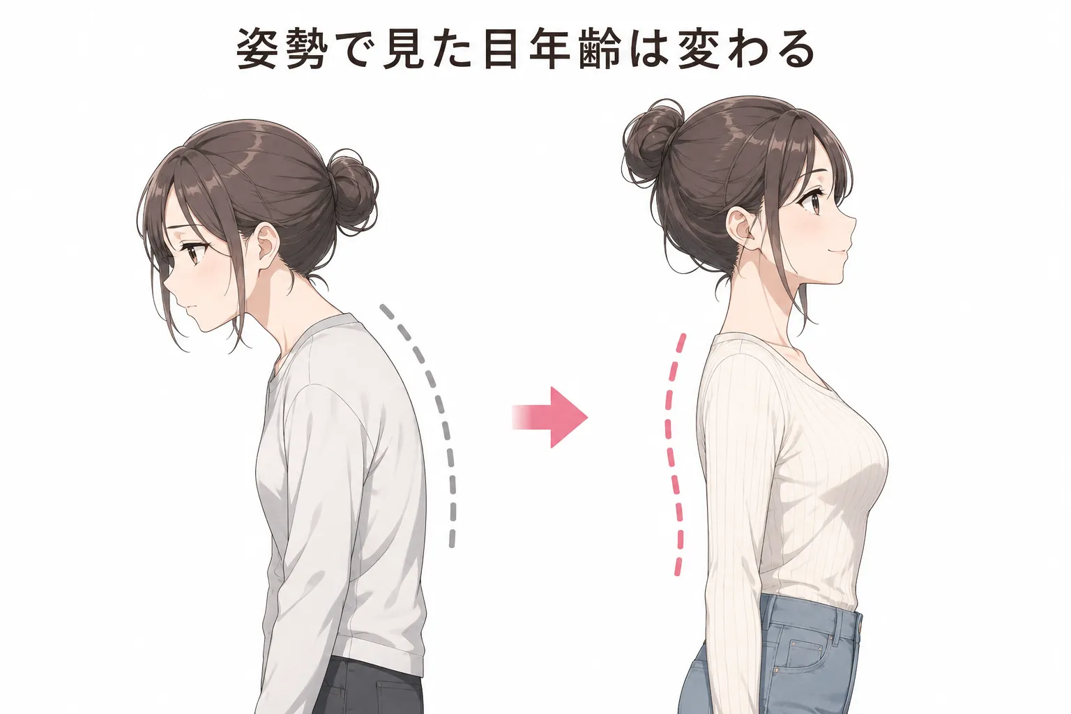 筋トレの習慣と見た目年齢層