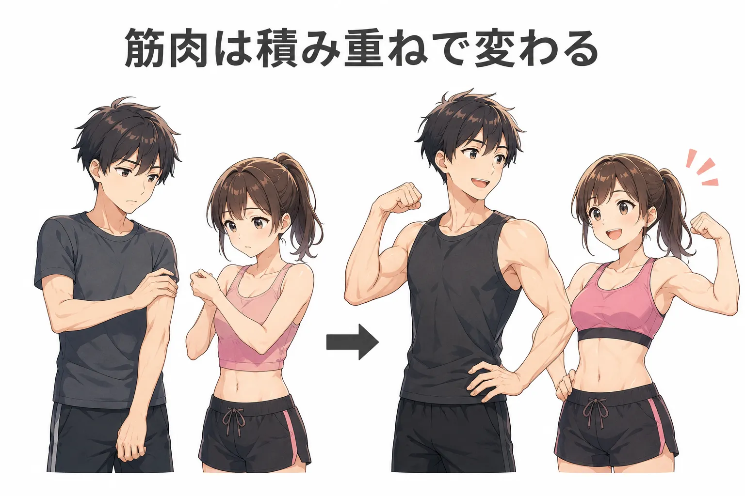 筋トレに一番必要なことは継続