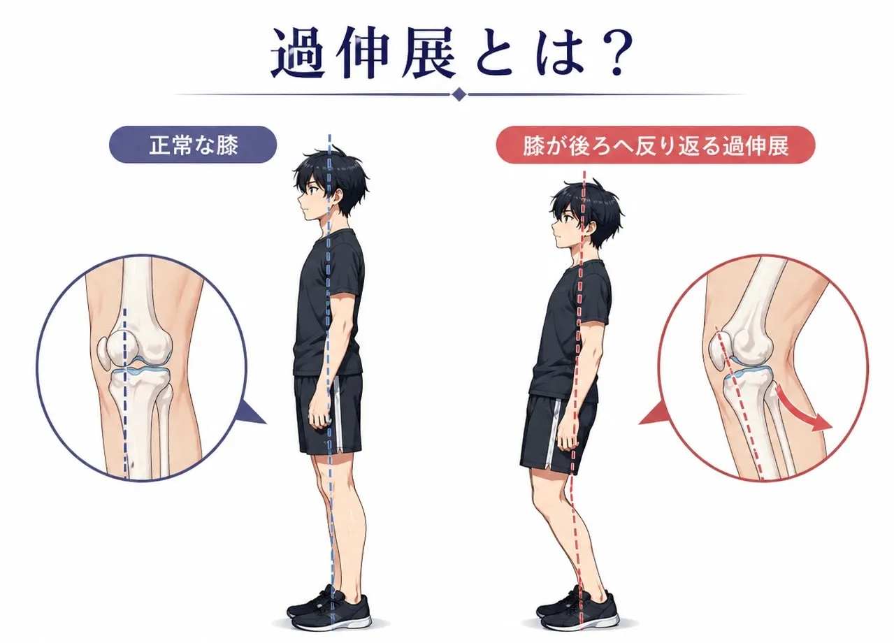 過伸展とは?その予防法